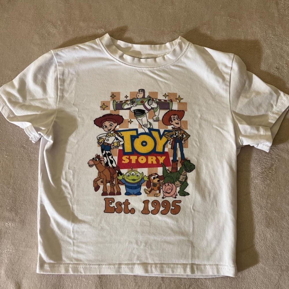 Toy Story Cropped Shirt